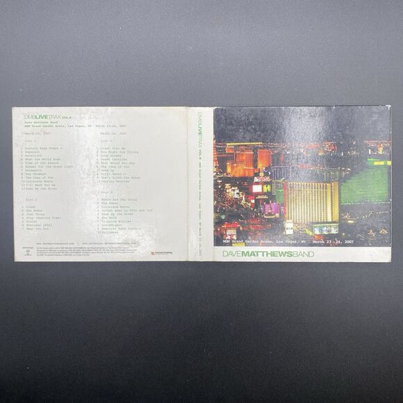 Dave Matthews Band Live Trax Volume 9 Las Vegas NV 2007 DMB 4CD USED ALT ROCK - Picture 4 of 7